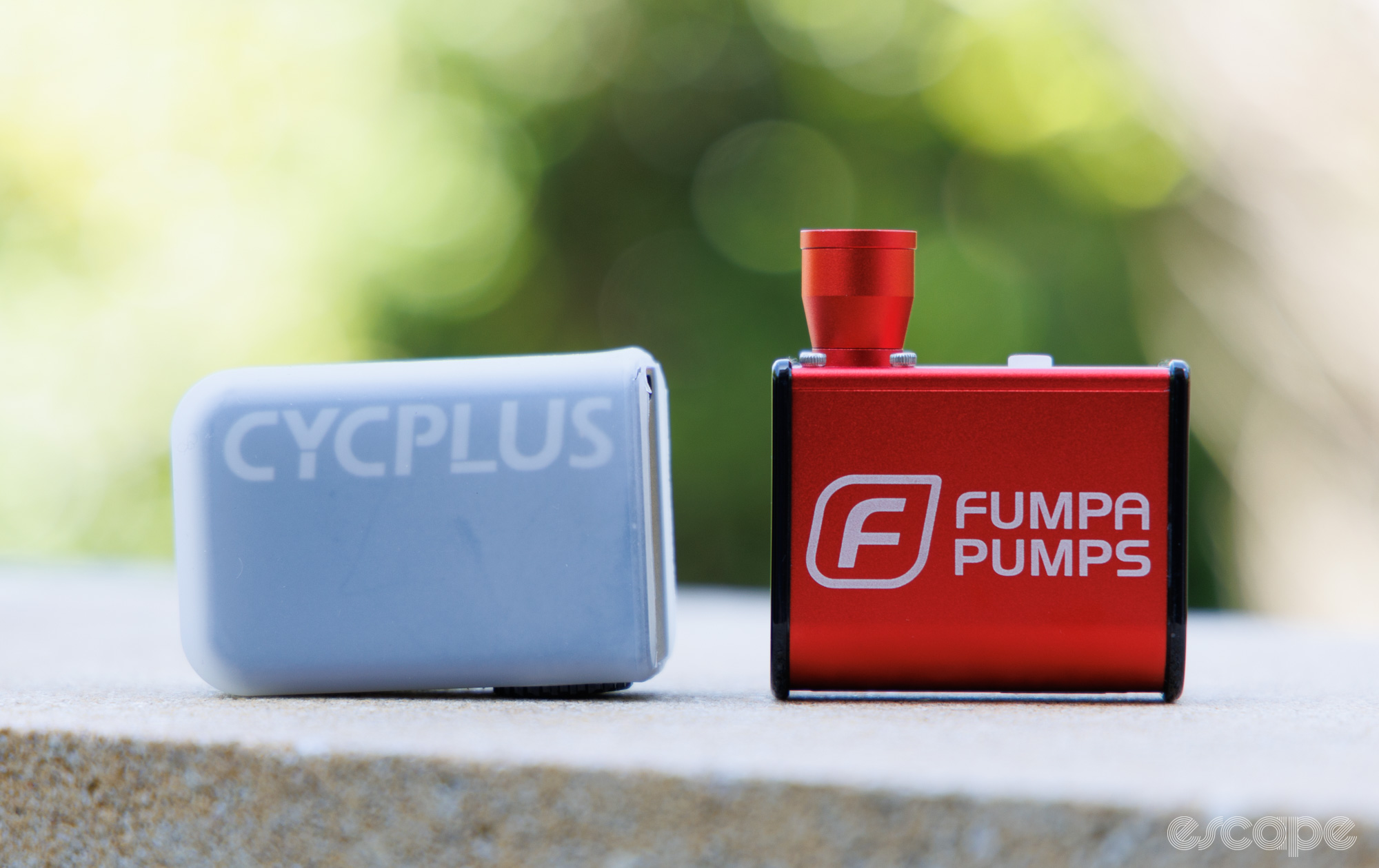 NanoFumpa-versus-Cycplus-Cube-mini-bicycle-tyre-inflator-review-Escape-Collective-5